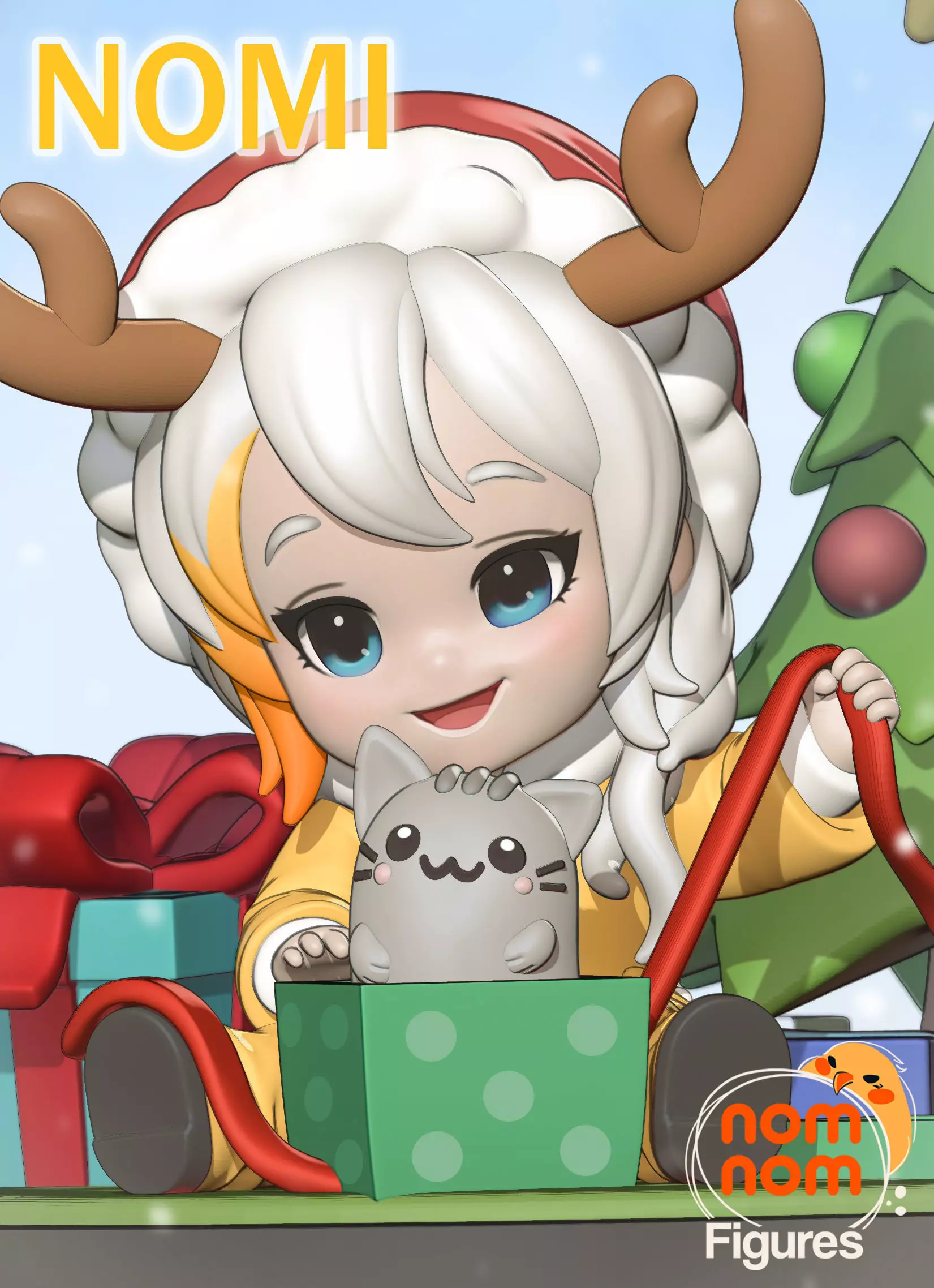 Nomi - Original Chibi Character 3D print model_0