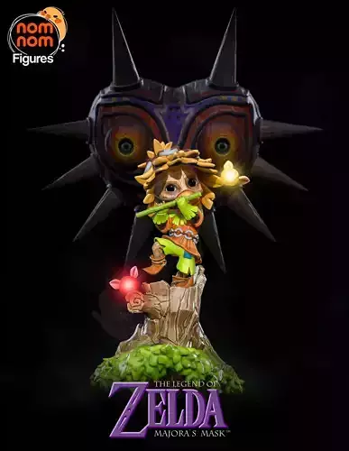 Majora Skull Kid - Zelda