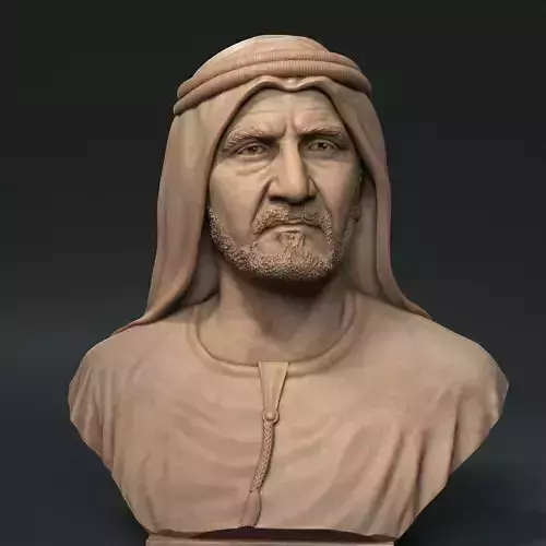 Mohammed bin Rashid Al Maktoum 3D print model