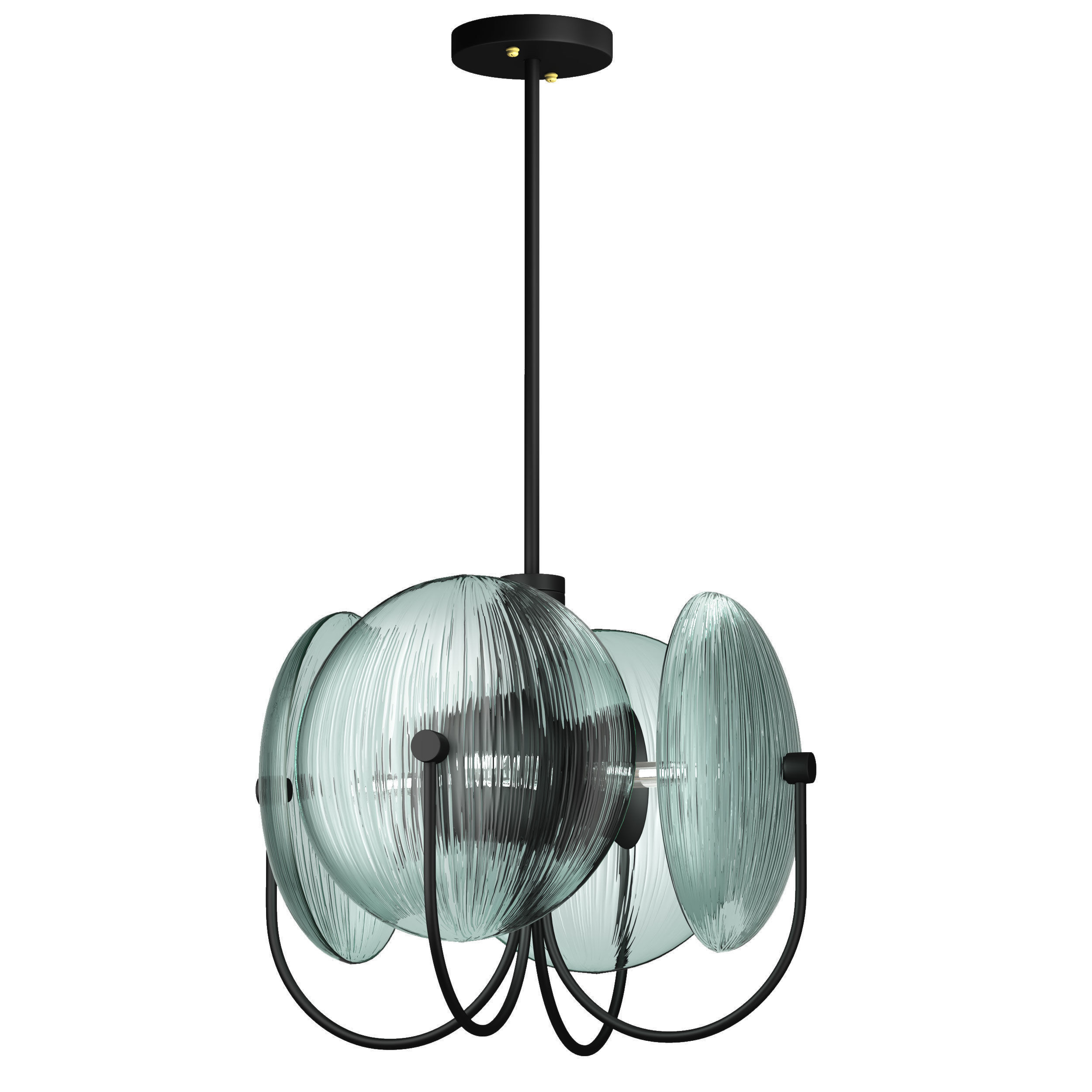 Reflex chandeliers 3D model_1