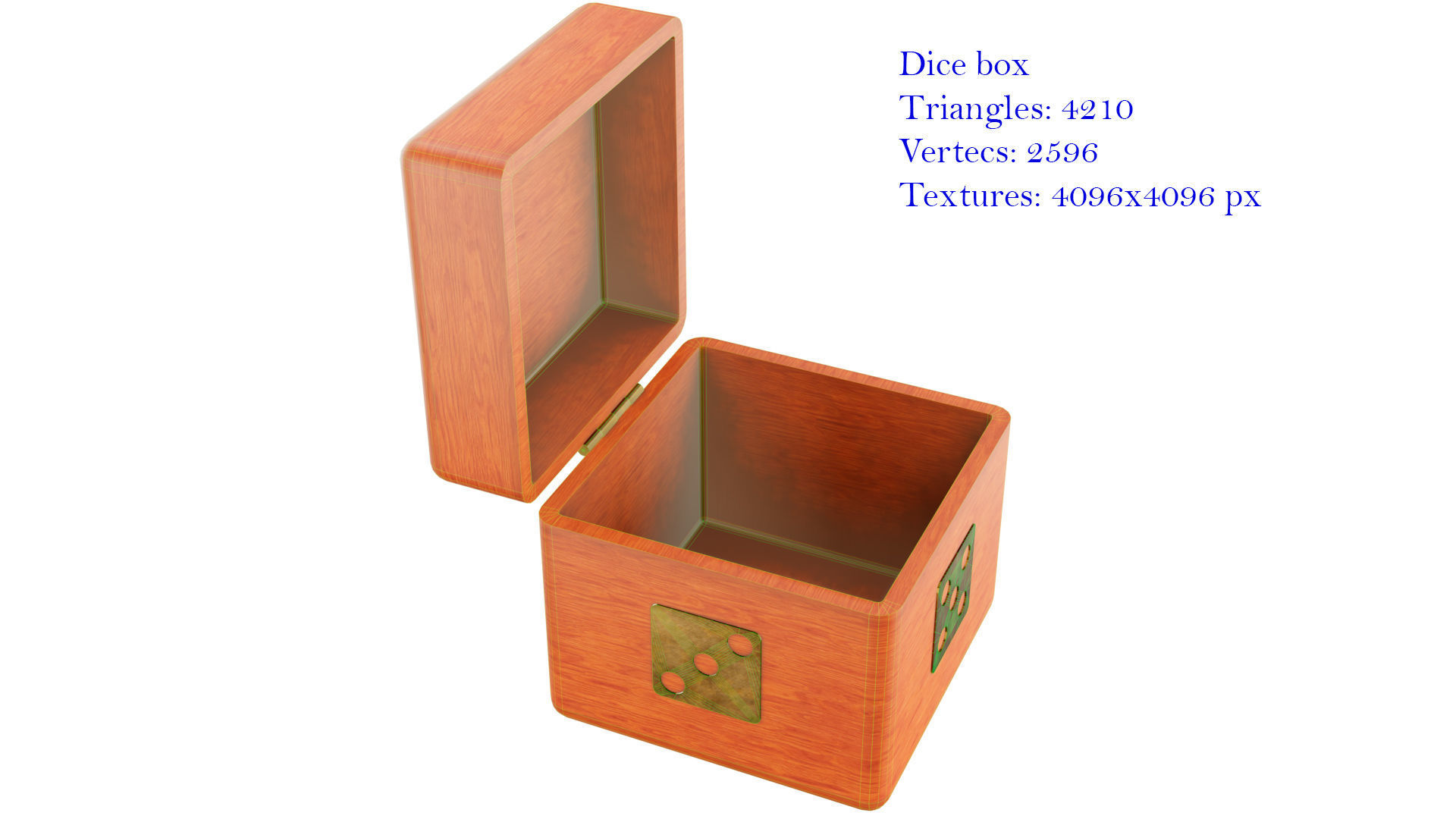 Dice collection 3D model_9