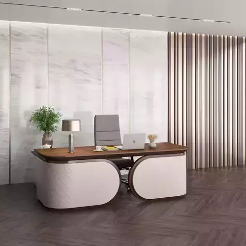 Workplace manager desk 01 - Boss desk