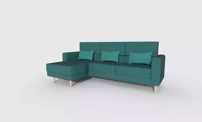 Realistic furniture 3D models