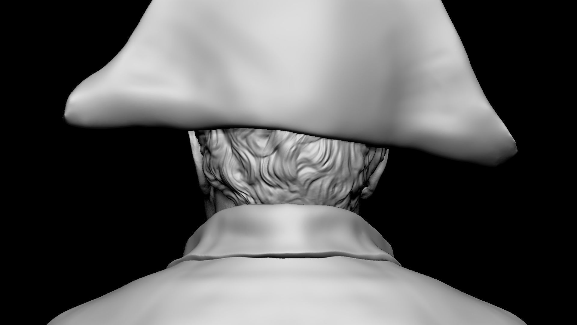 Napoleon Buonaparte v2 With hat 3D print model_30