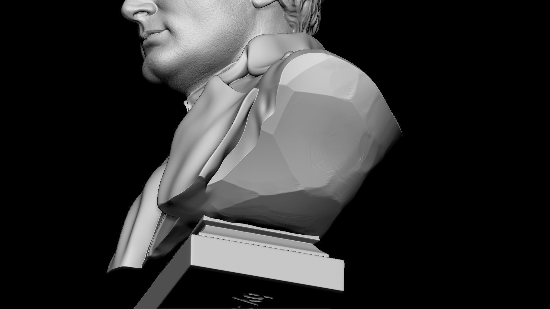 Napoleon Buonaparte v2 With hat 3D print model_29