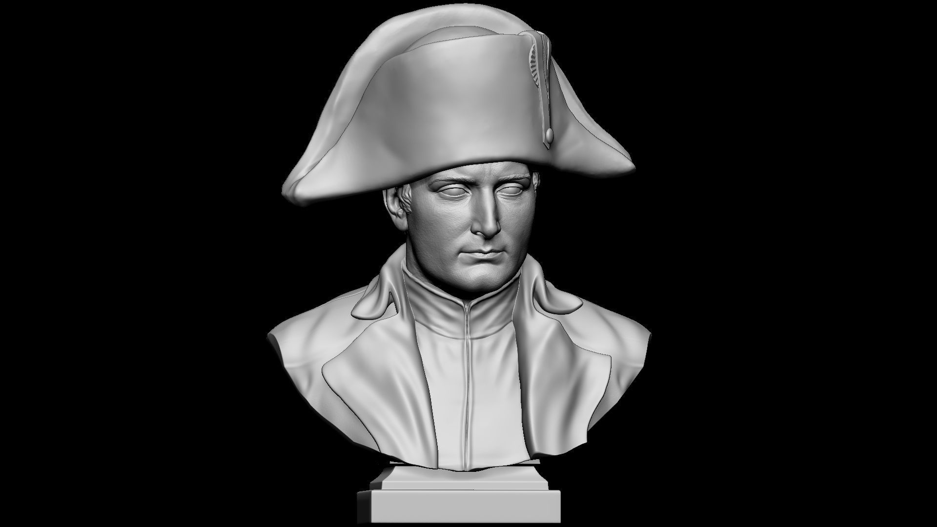 Napoleon Buonaparte v2 With hat 3D print model_26