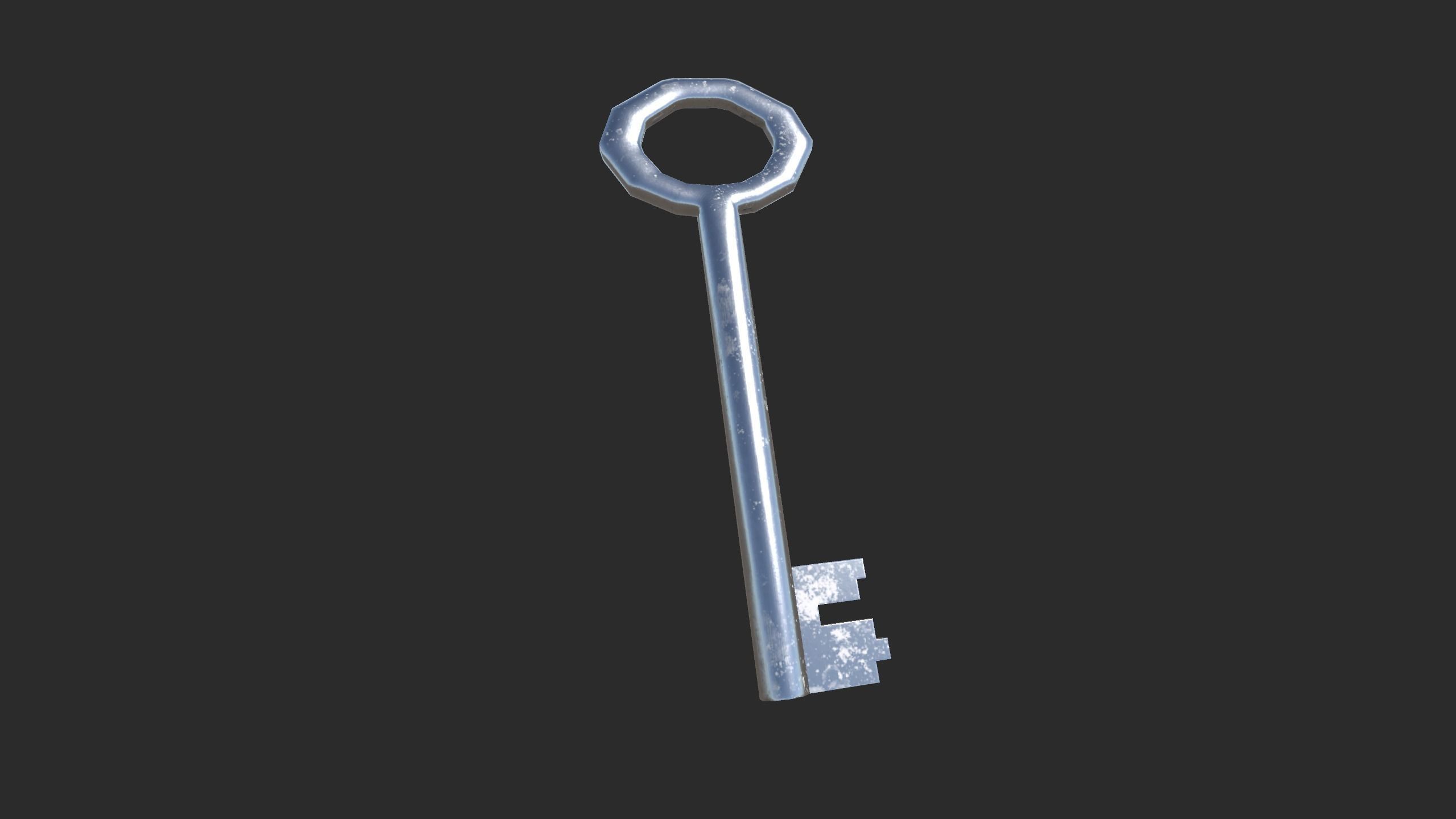Lowpoly Keys Pack Low-poly 3D model_17