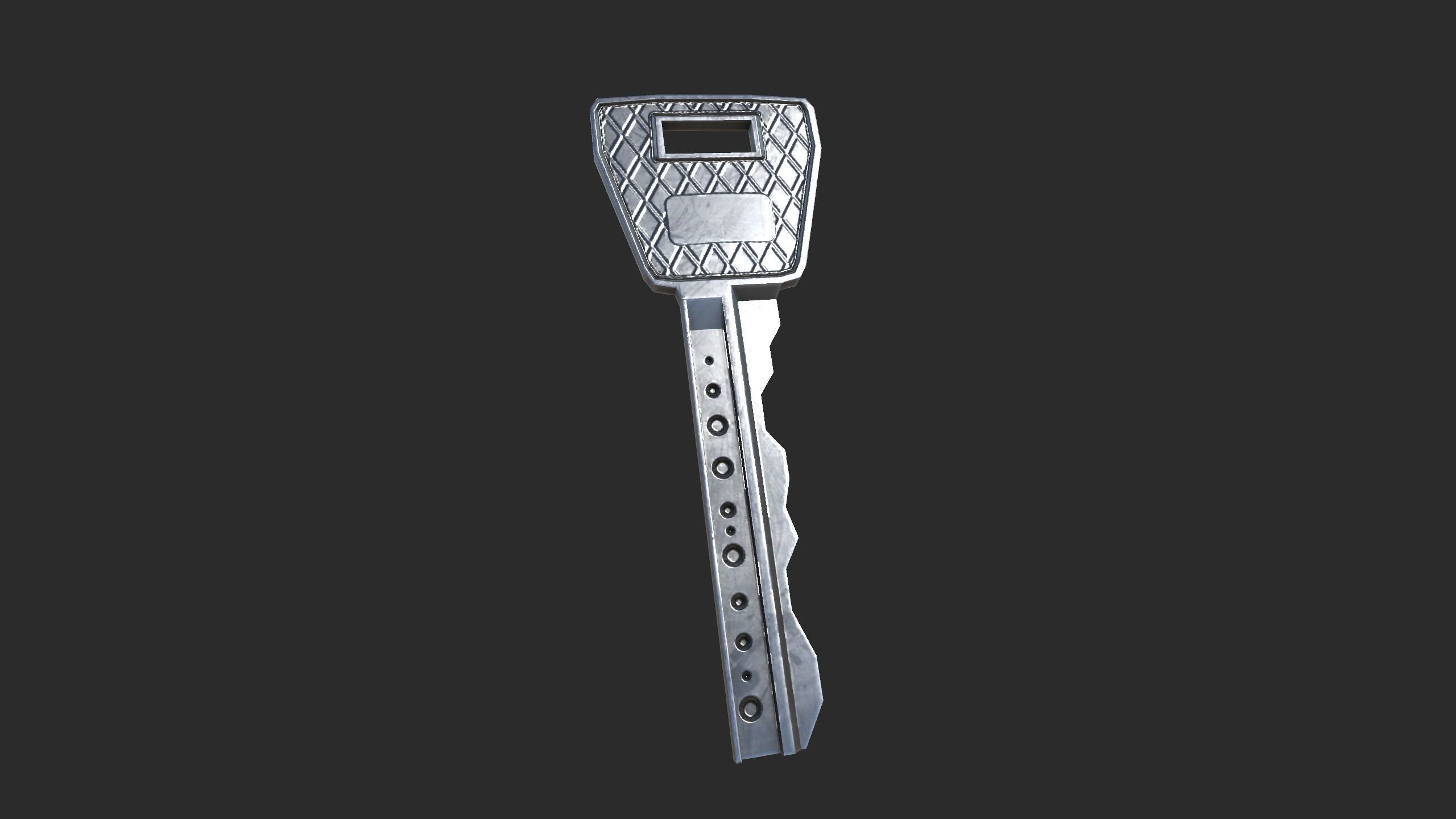 Lowpoly Keys Pack Low-poly 3D model_18