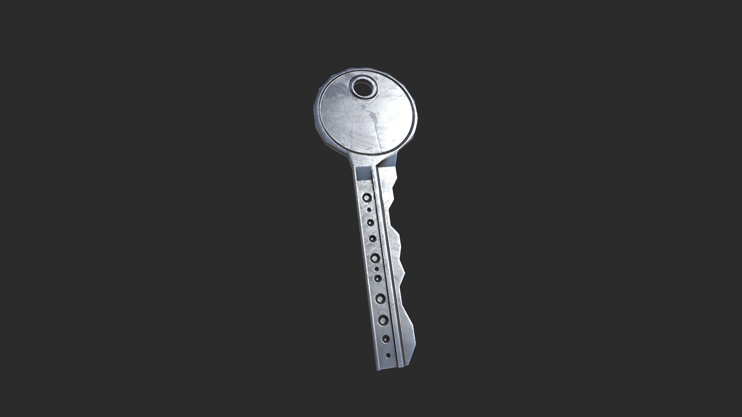 Lowpoly Keys Pack Low-poly 3D model_13