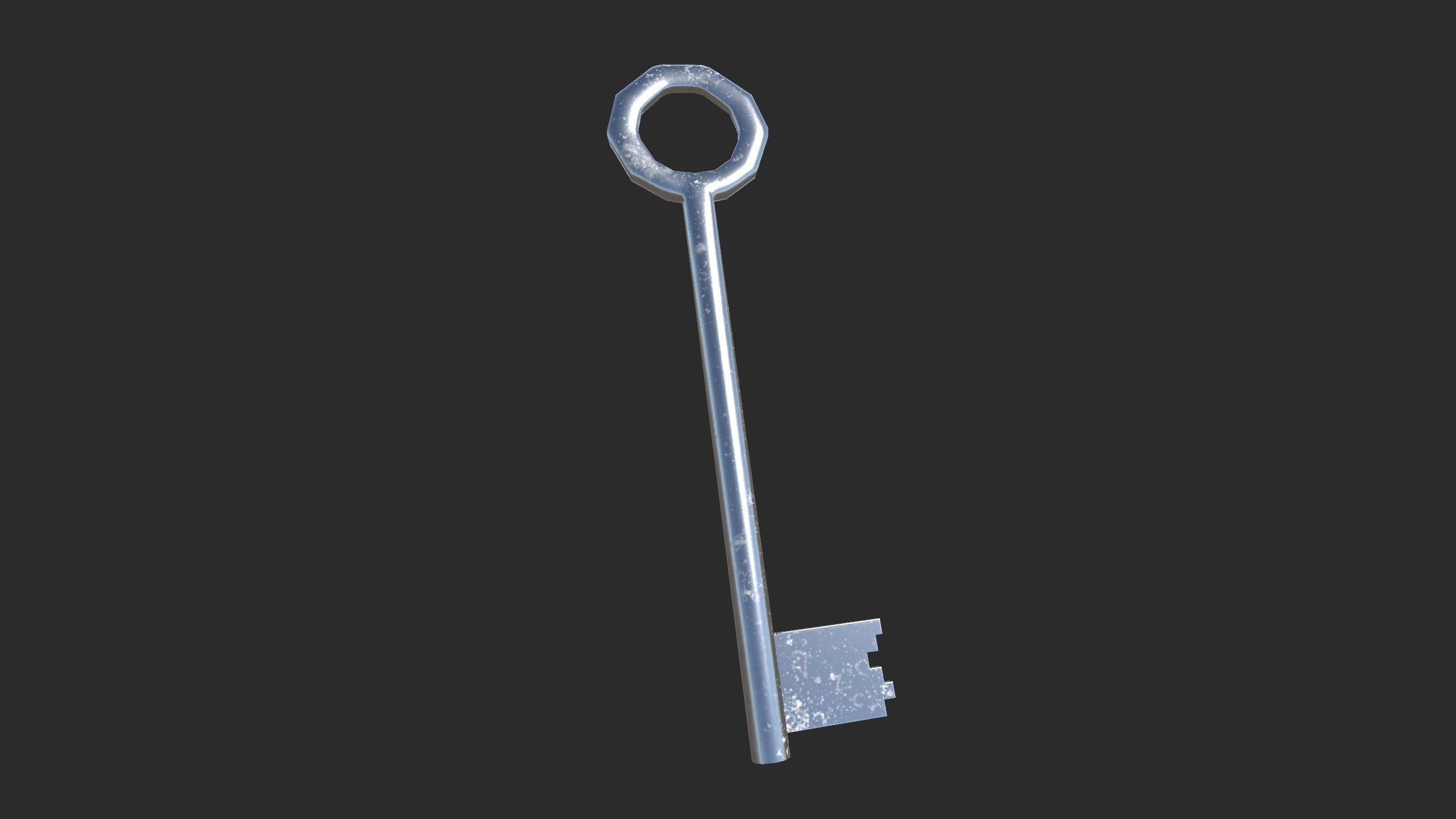 Lowpoly Keys Pack Low-poly 3D model_6