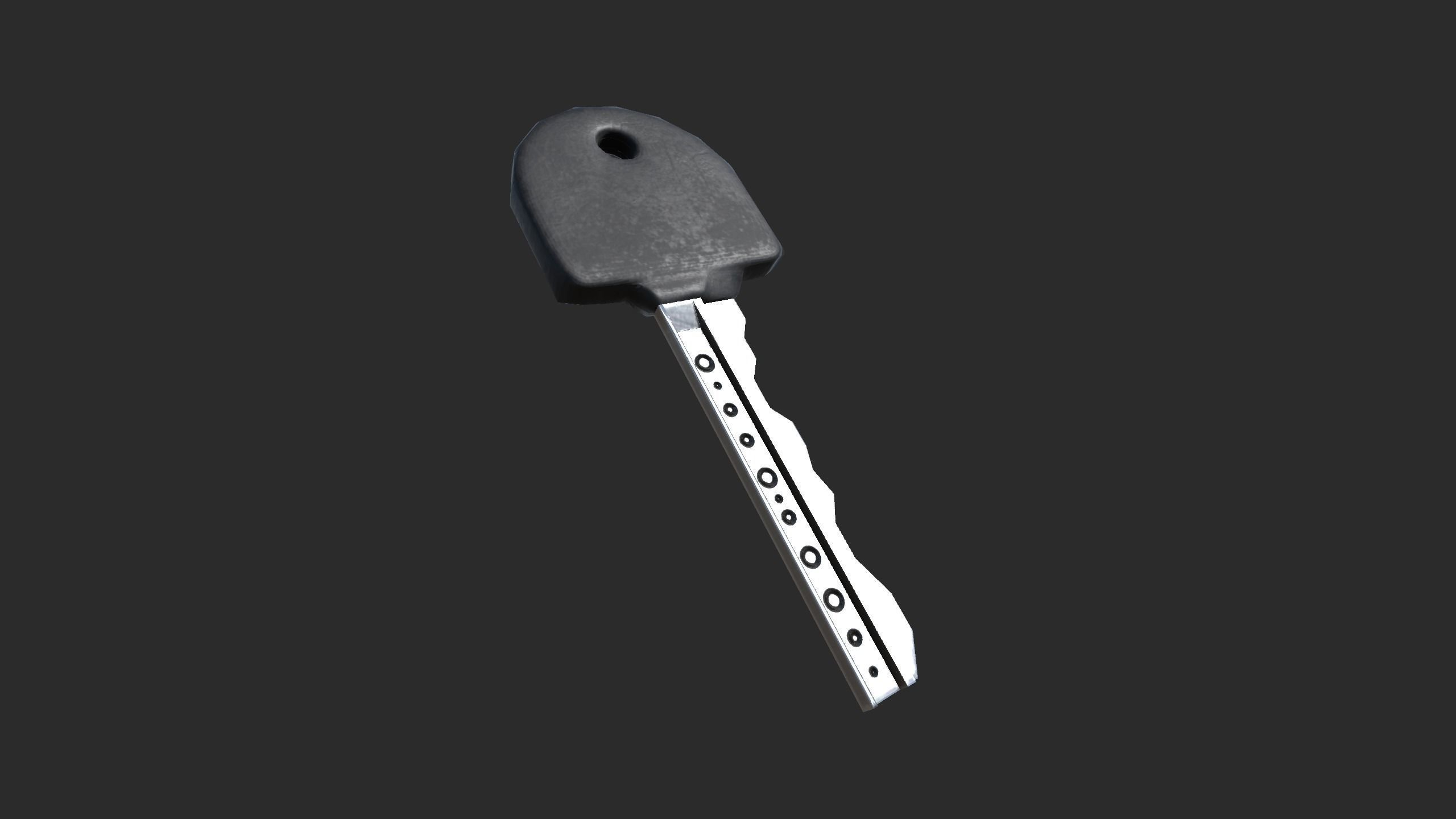 Lowpoly Keys Pack Low-poly 3D model_19