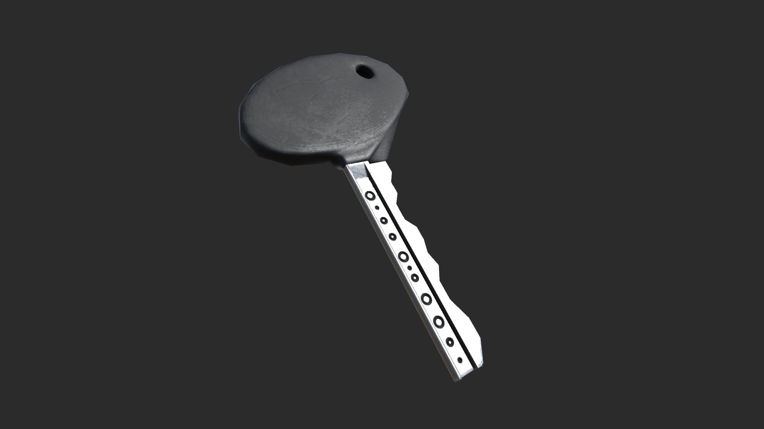 Lowpoly Keys Pack Low-poly 3D model_16