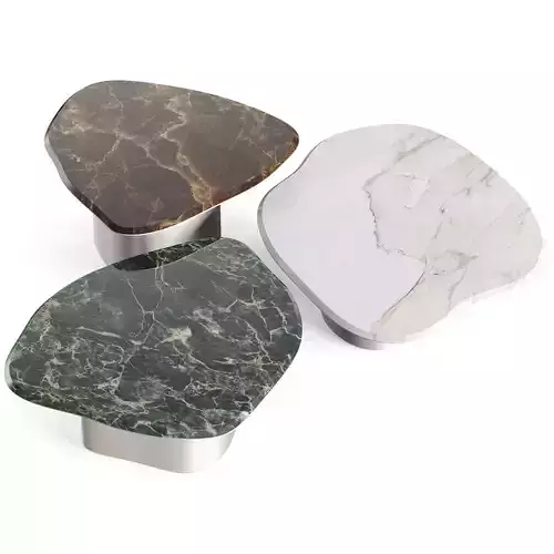 Secolo Fragment Coffee Table Low-poly 3D model