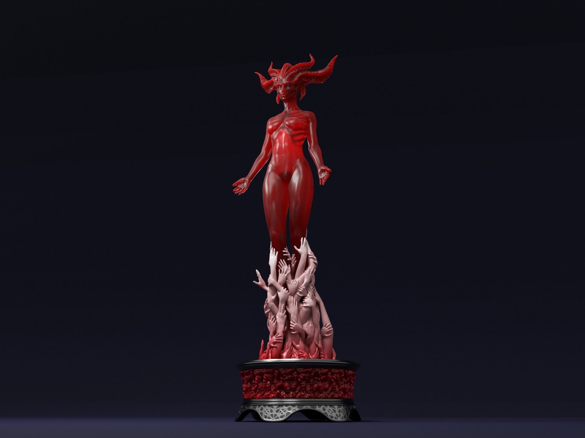 Lilith - Daughter of Hatred 2 version 3D Model Collection_22