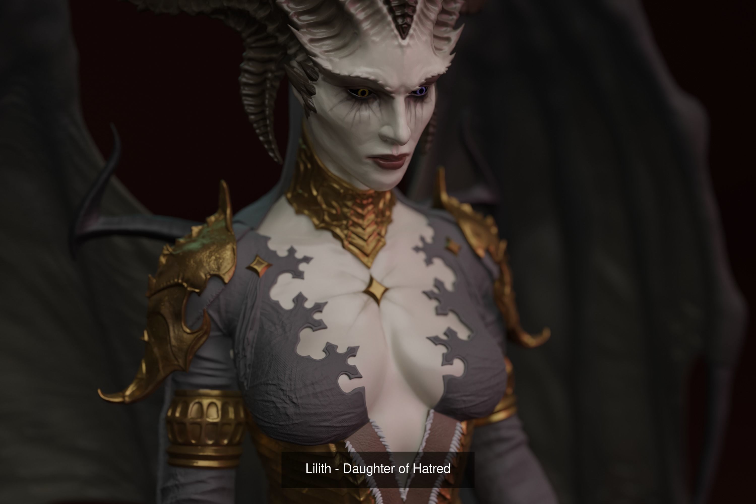 Lilith - Daughter of Hatred 2 version 3D Model Collection_18