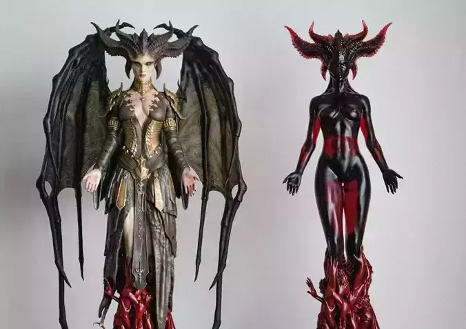 Lilith - Daughter of Hatred 2 version 3D Model Collection