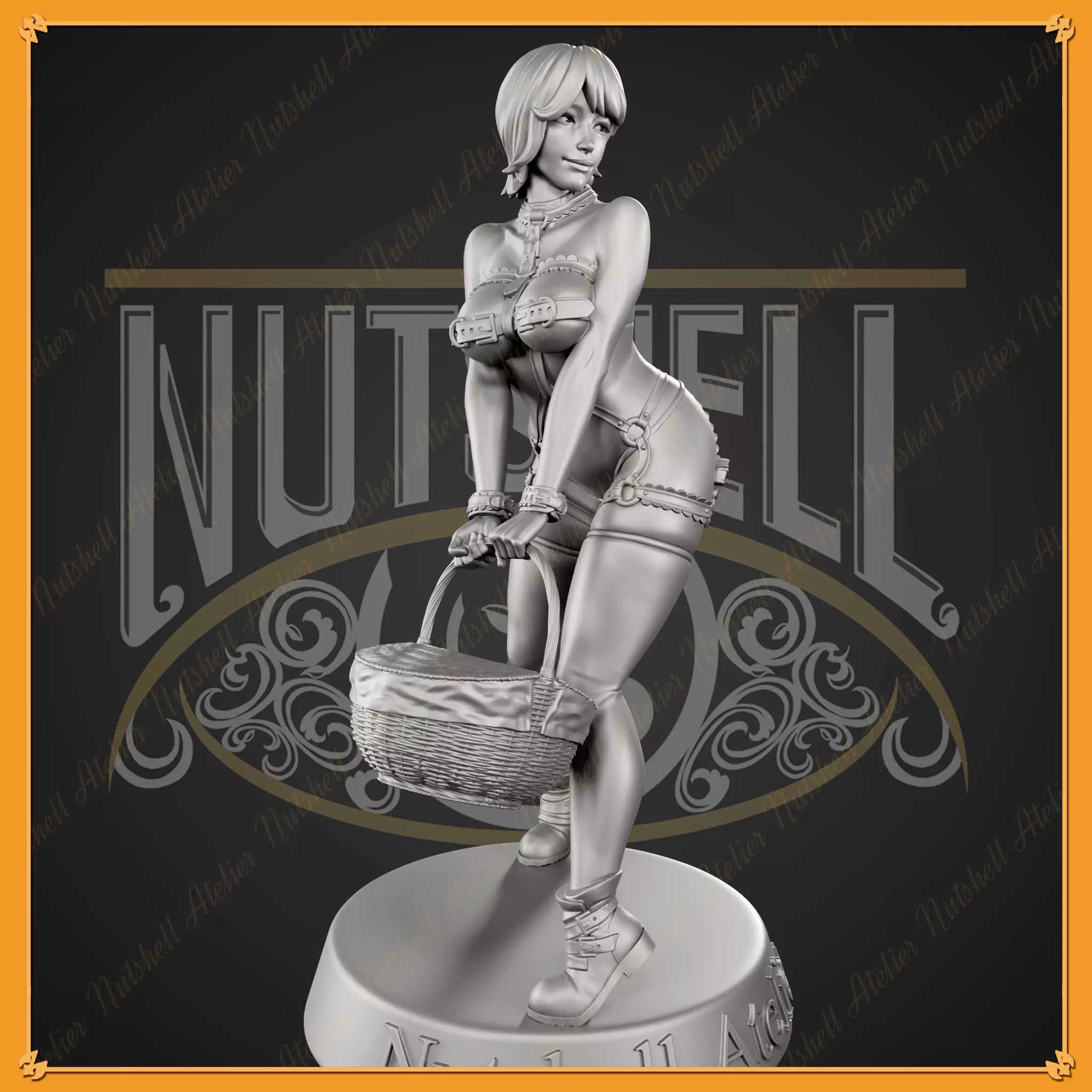 Nutshell Atelier - Sexy Red Riding hood - NSFW 3D print model_0