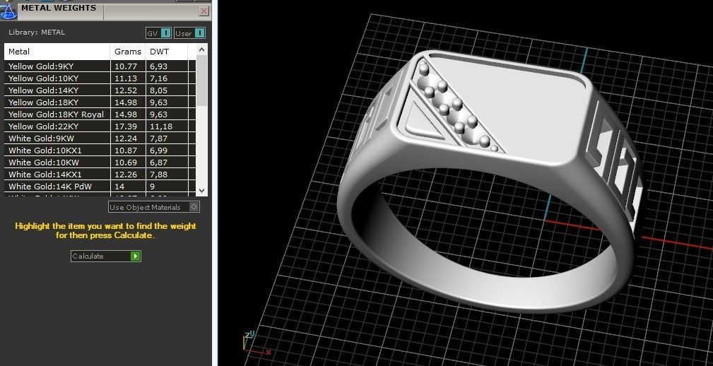 Man ring Model 3306 3D print model_9