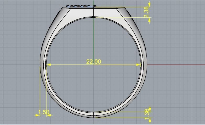 Man ring Model 3306 3D print model_6