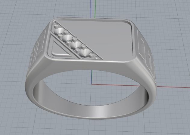 Man ring Model 3306 3D print model_2
