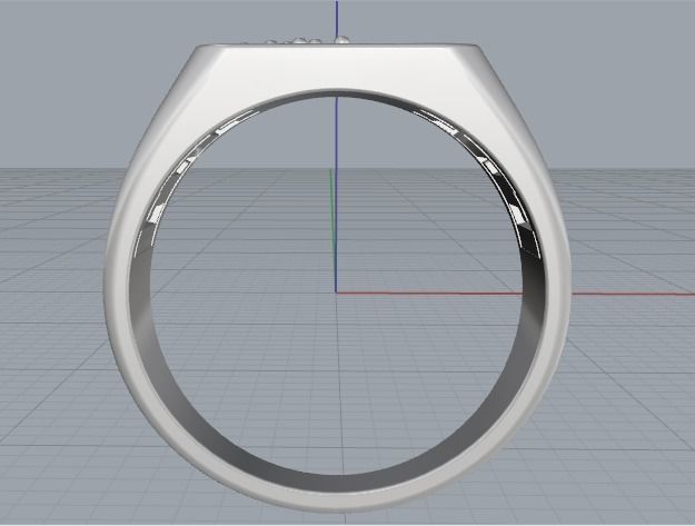 Man ring Model 3306 3D print model_4
