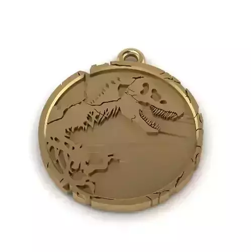 Dinosaur pendant Model 3302