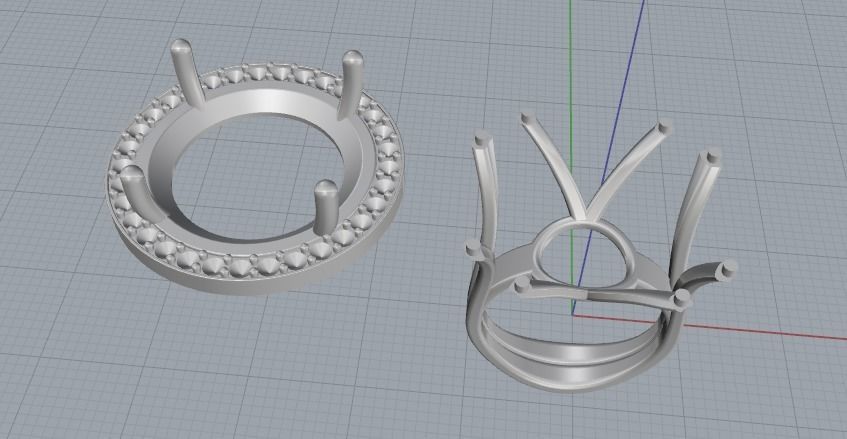 Ring Model 3295 3D print model_2