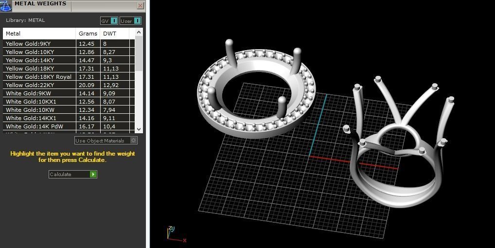 Ring Model 3295 3D print model_9