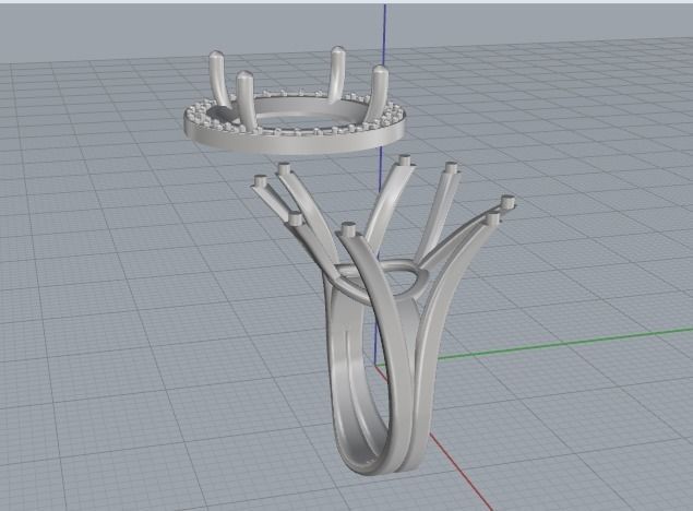 Ring Model 3295 3D print model_5