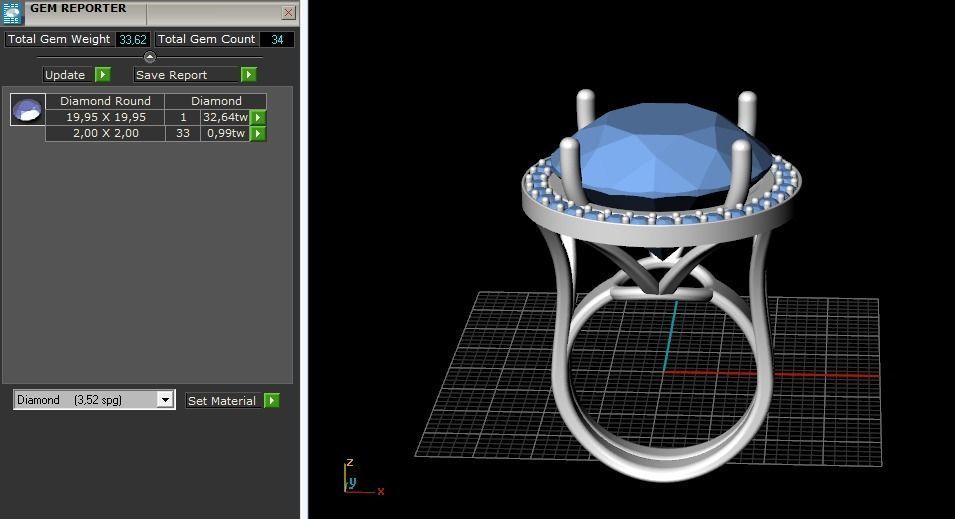 Ring Model 3295 3D print model_10