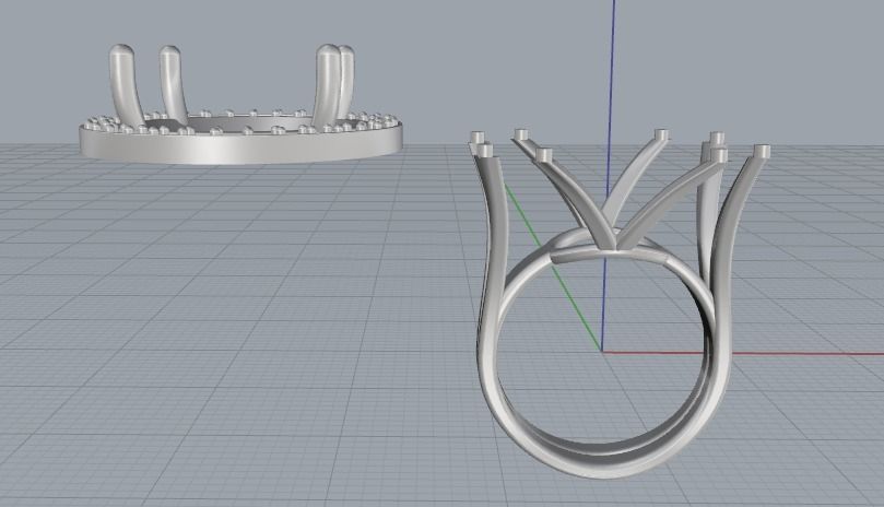 Ring Model 3295 3D print model_3