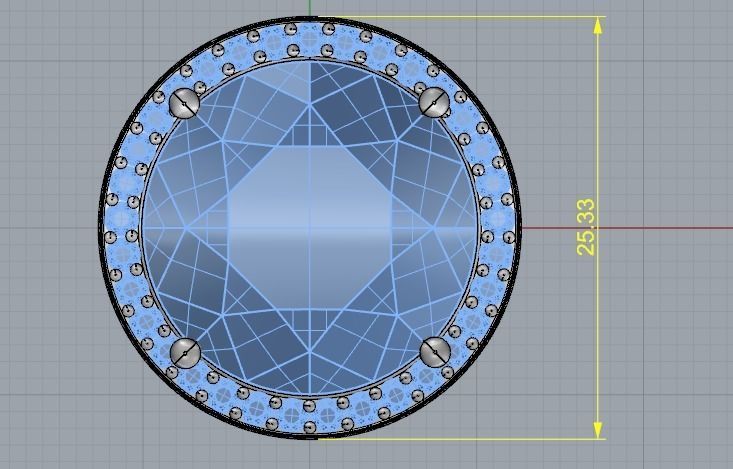 Ring Model 3295 3D print model_7