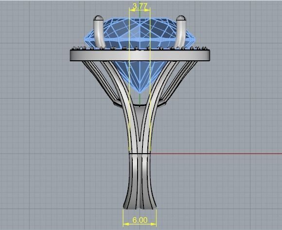 Ring Model 3295 3D print model_8
