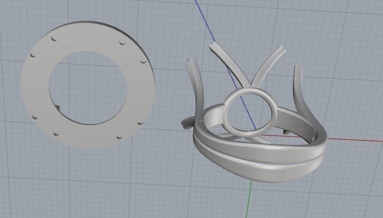 Ring Model 3295 3D print model_4