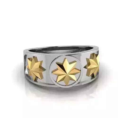 Ring with stars Model 3291