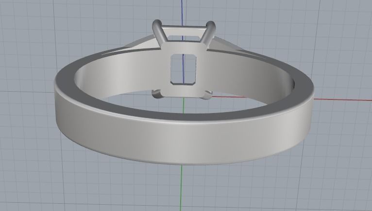 Graff style ring Model 3286 3D print model_5
