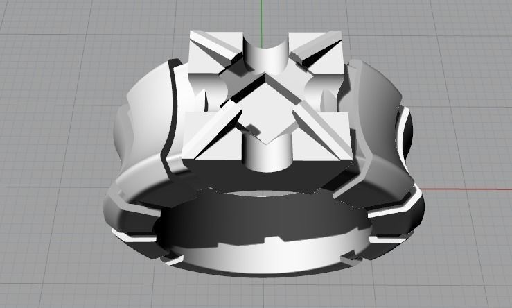 Ring Model 3269 3D print model_2