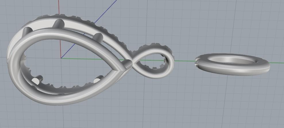 Pendant Model 3260 3D print model_5