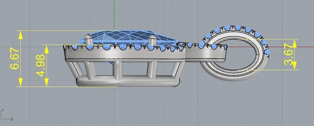 Pendant Model 3260 3D print model_7