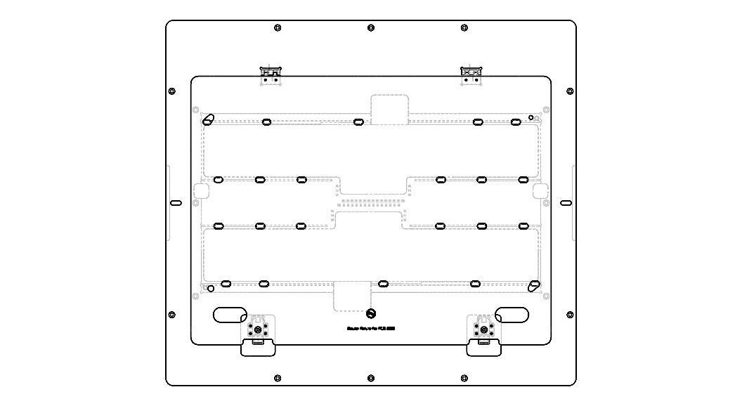 Standard Aluminium PCB Router Fixture 3D model_30