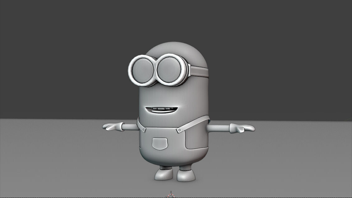 Minion 3D model_2