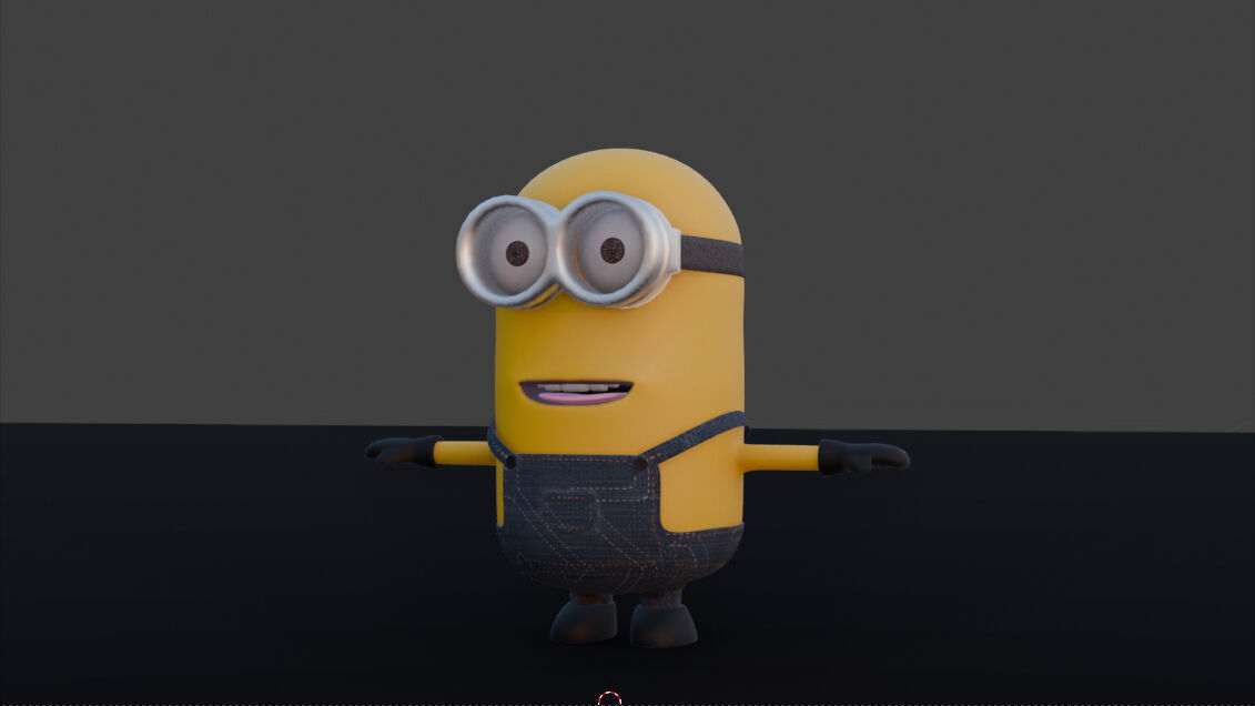 Minion 3D model_1