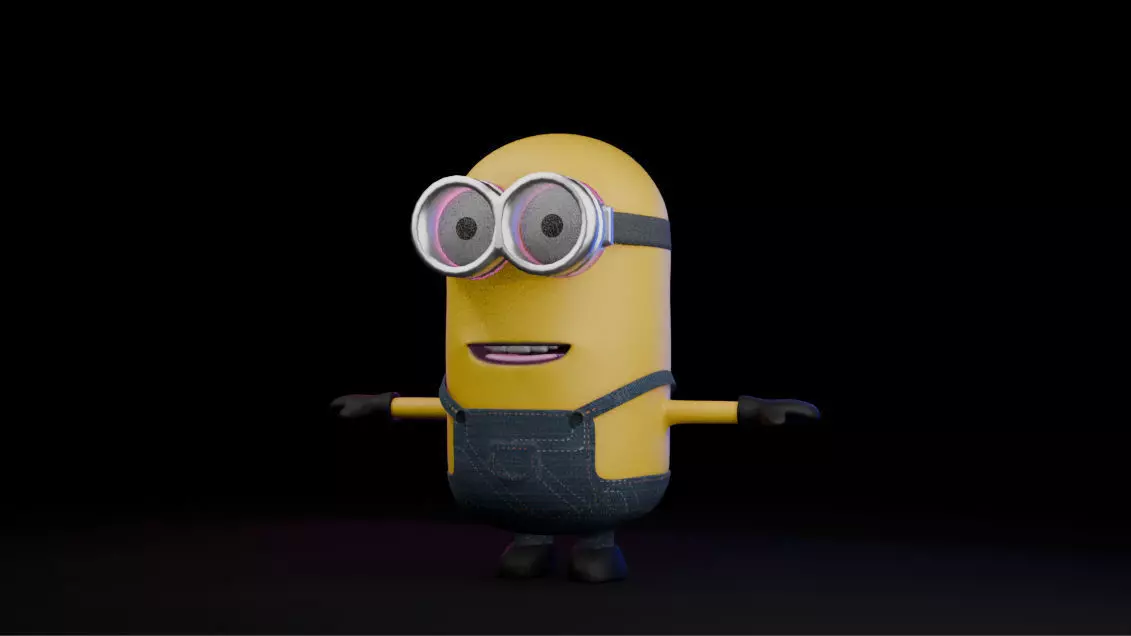 Minion 3D model_0