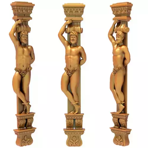 Baget capital 3d model STL