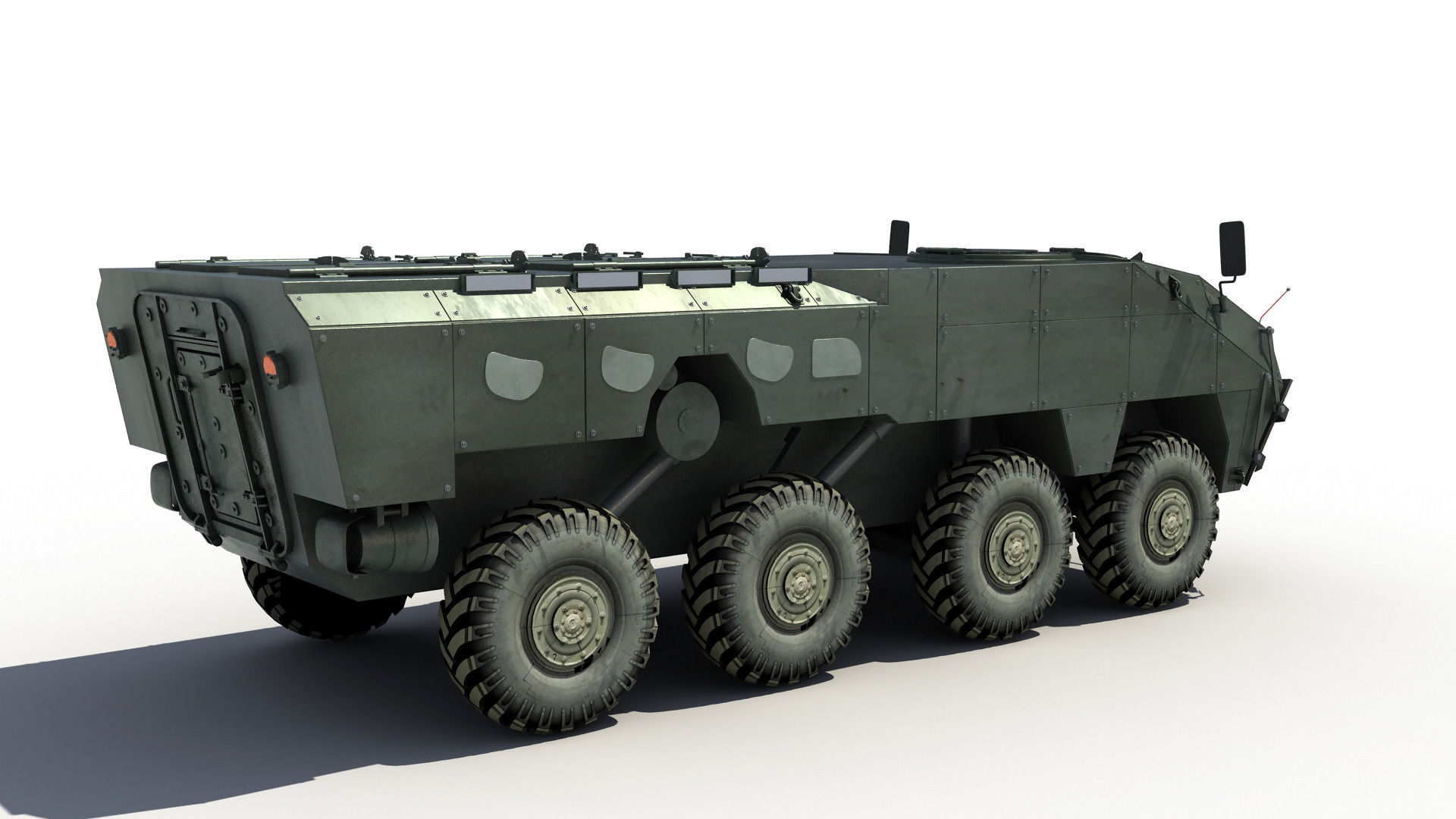 TATA Kestrel APC 3D model_4