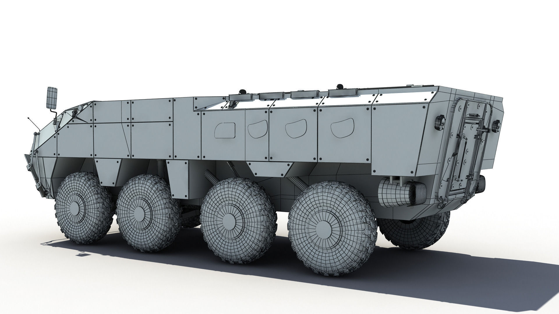 TATA Kestrel APC 3D model_7