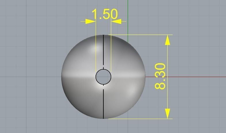 Ball Model 3331 3D print model_6