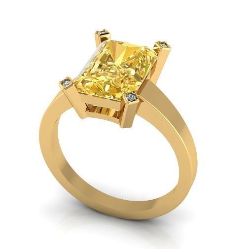 Soliter Ring Model 3329 3D print model_1