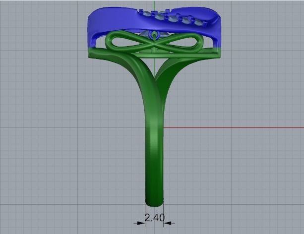 Ring Marquis Model 3327 3D print model_8