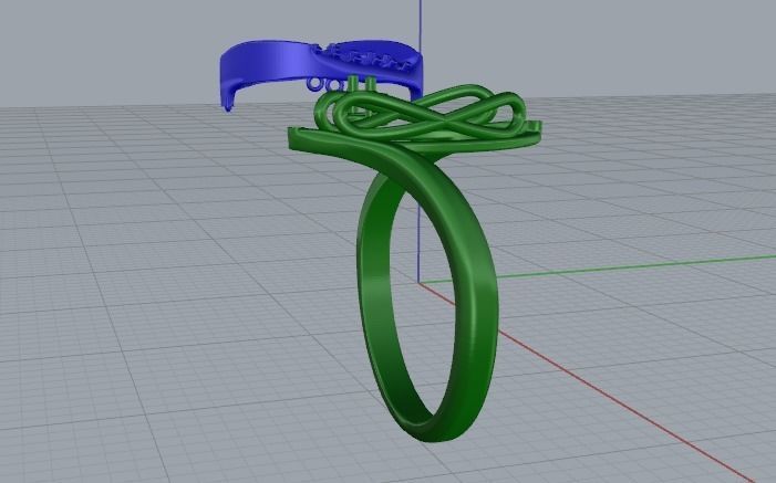 Ring Marquis Model 3327 3D print model_3